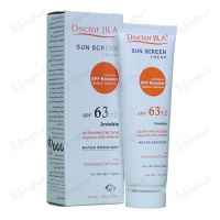 کرم ضد آفتاب دکتر ژیلا SPF63 رنگی
